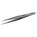 Precision Tweezer, Titanium, 4-1/2 in