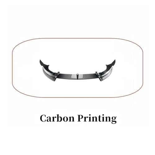 Alerón de parachoques frontal para Tesla Model Y 2024+ kit splitter labio 2