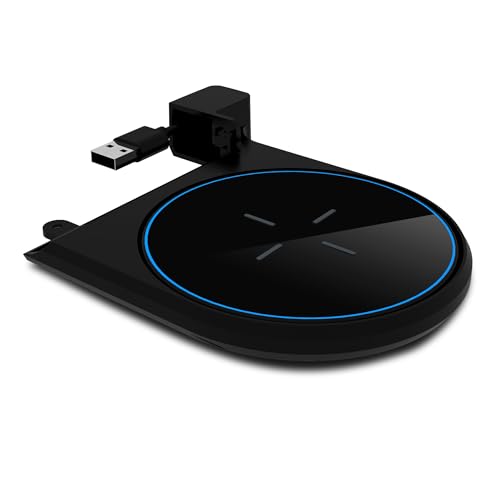 Chargeur sans fil Soundfreaq noir conçu pour réveil Sound Rise II