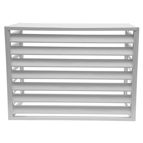 Abdeckung für Klimaanlage aus Aluminium-Legierung, Wandmontage, Freistehend, Abdeckung/Verkleidung für Klimaanlage und Wärmepumpe, Schutz für...