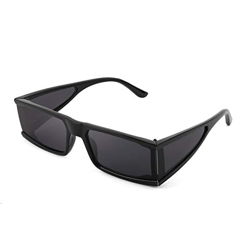 Image of FEISEDY Vintage Small Sunglasses Oval Slender Metal Frame Candy Colors B2277