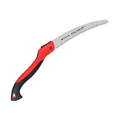 Corona Tools 10-Inch RazorTOOTH Folding Saw | Pruning Saw Designed for Single-Hand Use | Curved Blade Hand Saw | Cuts Branches Up to 6" in Diameter | RS 7265D