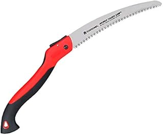 Corona Tools 10-Inch RazorTOOTH Folding Saw | Pruning Saw Designed for Single-Hand Use | Curved Blade Hand Saw | Cuts Branches Up to 6
