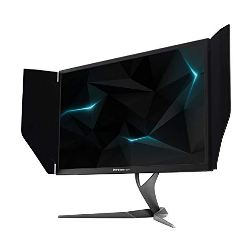 Image of Acer Predator X27 bmiphzx 27 inch 4K UHD (3840 x 2160) IPS Monitor with NVIDIA G-SYNC Ultimate | Quantum Dot | Up to 144Hz Refresh | Adobe RGB | (Display Port & HDMI Port), Black (X27 bmiiphzx)