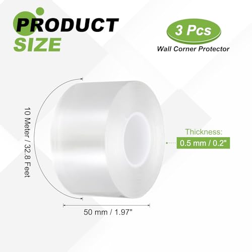 Protection d'angle douce transparente pour éliminer le danger des angles vifs de table - 3