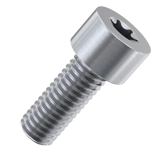 Accu - M3 x 20mm T10 Torx Cap Screws (ISO 14579) - Stainless Steel (A2) (Pack of 50)