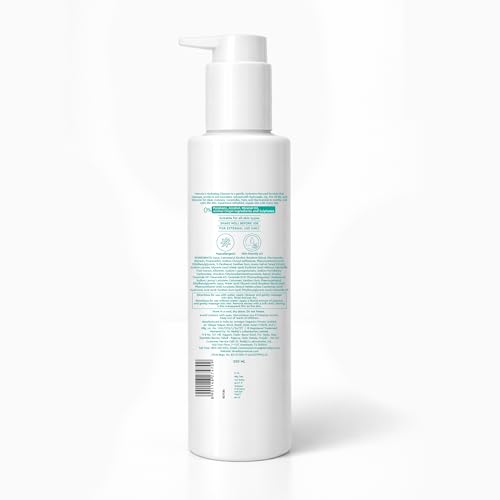 Image of Venusia Hydrating & Barrier Protect Cleanser | With Ceramides, Hyaluronic Acid, Niacinamide, Pro-Vitamin B5 | For Normal, Dry, and Sensitive Skin | PAMAS free | Skin-friendly Ph | 250 ml | From the House of No.1 Dermatologist Recommended Moisturiser