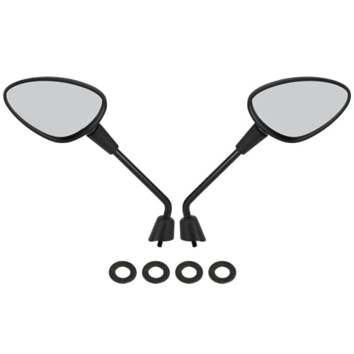Espejo retrovisor izquierdo derecho negro para solucionar la falta de visibilidad en Vespa Sprint