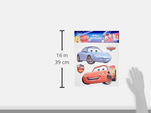 Image secondaire de Autocollant Mural Disney Cars Multicolore 30x30 cm