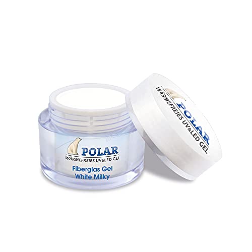 Fiberglasgel ICP Nailcare Fiberglas Gel White Milky 15ml