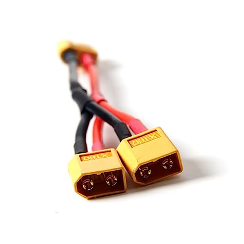 Cable conector paralelo doble para duplicar la autonomía de tus baterías en drones y cámaras