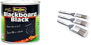 Rustins Blackboard Black Paint 250ml
