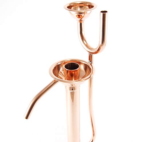 Densimetro E Alcolometro Per Vino - Set Vintage 0-100% | Misuratore Di Gradazione Alcolica Con Flacone | Strumento Chiaro E Preciso - Foto 2