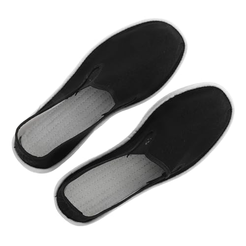 1set Martial Arts Taichi Cloth Shoes for Men Lightweight Design High Breathability Traditional Chinese Style Professional Training and Performance Footwear