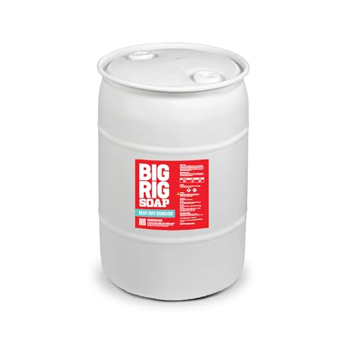 Big Rig Soap 30 gal Heavy Duty Vehicle Degreaser for Trucks, Trailers, RVs, Buses, Heavy Equipment