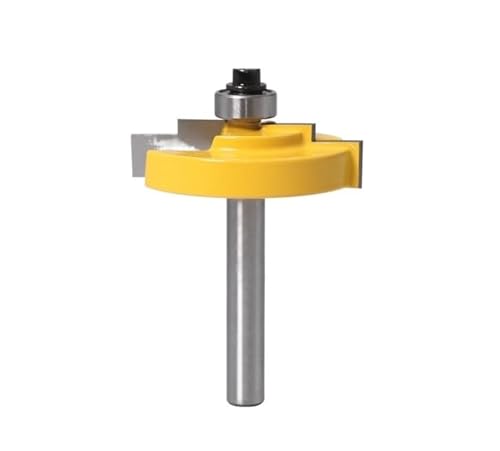 1PC 1/2 12.7MM tige fraise sculpture sur bois cadre photo étagé feuillure moulage routeur peu C3 carbure à pointe for bois