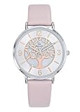 Go Girl Montre Femme Acier Cuir Rose 699502