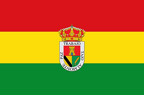 Drapeau Torrejón el Rubio pavillon espagnol grand format extérieur polyester - 2