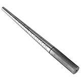 100% nuevo de alta calidad. CHICIRIS Mandril medidor de Anillo de Acero, Mandril medidor de Anillo Resistente al Calor, Resistencia a la corrosión para Trabajos de Estudio de Oficina en casa(Palo de Anillo Meidu)