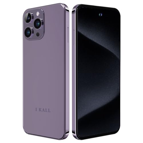 Image of IKALL S3 Smartphone with 6.8 inch Full HD Display (6GB, 128GB) (Purple)