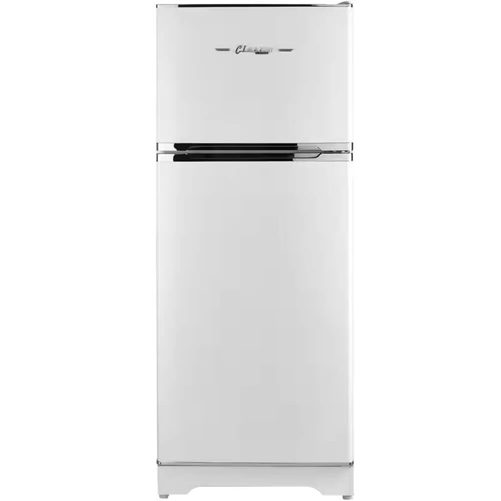 Unique Appliances Ugp-14c Cr Sm W Off-Grid Classic Retro 14 Cu Ft Propane Refrigerator, Marshmallow White; Battery-Operated Ignition; Dual Power (Primary Propane, 110v Backup) on Fridge.com - View 1