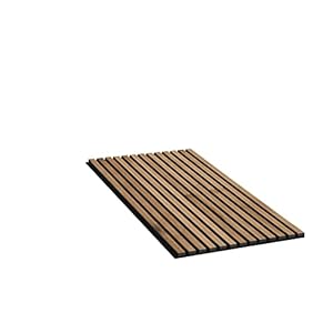Akupanel | Lambrisering Panelen Walnoot | 130 x 52