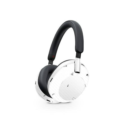 Image of MightySkins Carbon Fiber Skin Compatible with Sony WH-1000XM5 Headphones - Pixel Pattern | Protective, Durable Textured Carbon Fiber Finish | Easy to Apply
