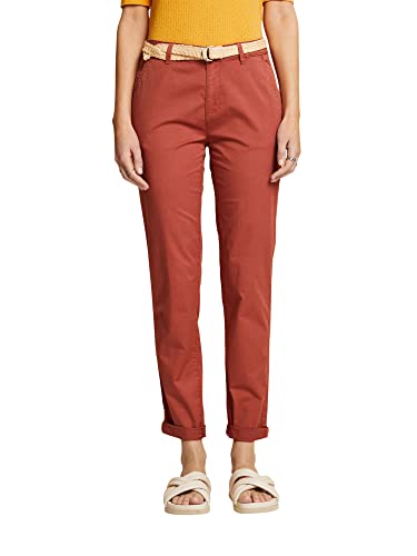 ESPRIT Damen 023EE1B333 Hose, 805/TERRACOTTA, 32/30