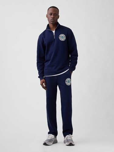 Image of Gap Men Printed Standard Fit Ankle Length Trackpants