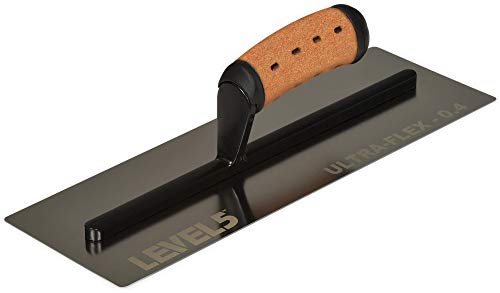 LEVEL5 14" x 4.75" ULTRA-FLEX Drywall Trowel, 0.4MM Blade  Triple-Hardened Stainless Steel, High-Impact Handle 