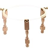 MOCOHANA® Adjustable Portable Wooden Embroidery Hoop Stand Set Morgan Lap Stand Needlework Cross...