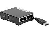 3548383210052 Commutateur de Poche Gigabit - 4 Ports alimentés par USB