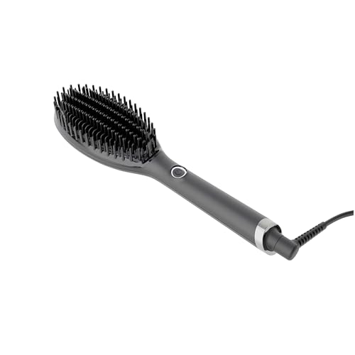 ghd Glide - Cepillo Térmico Alisador de Pelo Para un Acabado Liso Natural Sin Esfuerzo, Acabado Suave, Brillante y Sin Frizz, Púas Cerámicas - Para Todo Tipo de Cabello (Enchufe Europeo)
