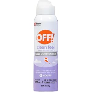OFF! Clean Feel Insect Repellent Aerosol with 20% Picaridin, Bug Spray with Long Lasting Protection from Mosquitoes, Feels Good on Skin, 5 oz (Pack of 2) OFF! Clean Feel Insect Repellent Aerosol with 20% Picaridin, Bug Spray with Long Lasting Protection from Mosquitoes, Feels Good on Skin, 5 oz (Pack of 2)