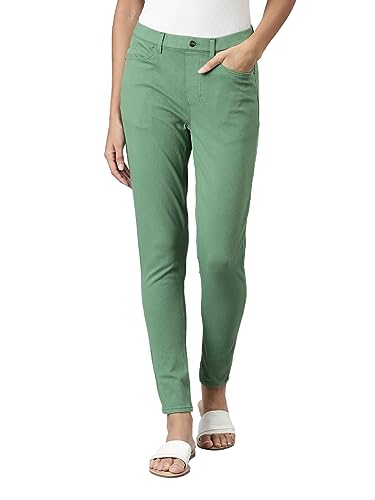 Image of GO COLORS Women Mid Rise Premium Straight Jeans
