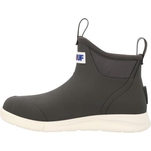 Image of XTRATUF 6 inch Women's Ankle Deck Boot Sport - 30% Lighter, 100% Waterproof Rubber Fishing Footwear - Non-Marking, SRC-Rated Slip-Resistant Outsole - Moisture-Wicking Liner