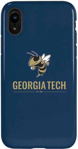 Skinit Pro Phone Case Compatible with iPhone XR - Officially Licensed Georgia Institute of Technology GT Blue Design