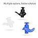 SYOSIN Swimming Ear Plugs, 3 Pairs Professional Waterproof Reusable Silicone Earplugs for Swimming Showering Surfing Snorkeling and Other Adults Water Sports