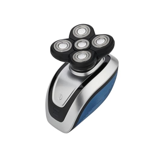 HAMPPLIES Afeitadora Eléctrica Recargable USB para Hombre Cortapelo Cuchillas Flotantes Dual Uso Barba y Cabeza Carga Versátil para Uso Práctico