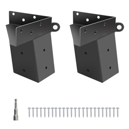 Kit plataforma de caza con soportes para postes de madera 4x4 2