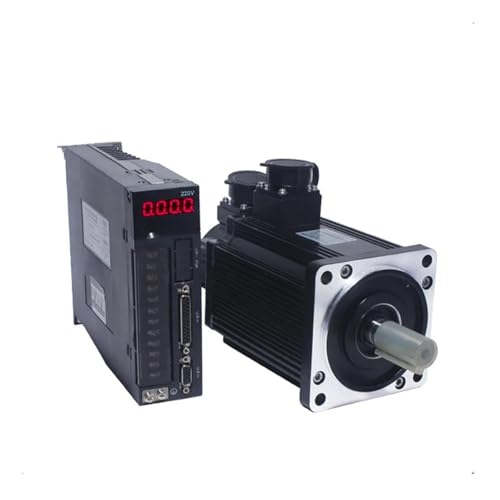 220V 2.3KW AC Servo Motor 2300W 1500RPM 15N.M. 130ST-M15015 Single-Phase ac Drive Permanent Magnet Matched Driver(Pulse Signal 24V)