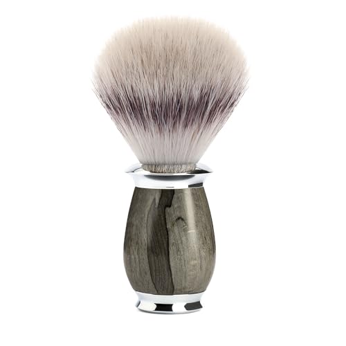 MÜHLE PURIST Grained Beech 3-piece Silvertip Fibre/Safety Razor Shaving Set image 5