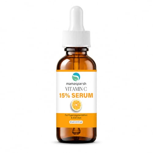 Image of Vitamin C 15% Face Serum for Men & Women, 30 ml | Glowing Skin, Skin Brightening & Hydrating, For Dull & Uneven Skin Tone, Lightweight Daily