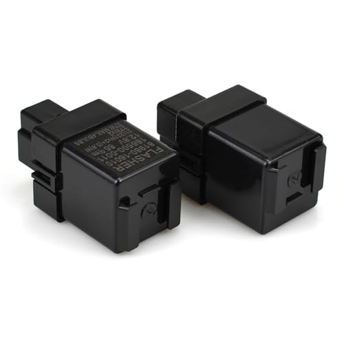 Relé intermitente negro de 3 pines 81980-16010, alta durabilidad para Toyota Corolla y 4Runner 3
