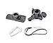 DigiCharge Bike Handlebar Mount for Garmin eTrex 10, 20, 20x, 30, 30x, Touch 25 & 35 – Secure GPS Holder for Bikes, Motorbikes, Golf Trolleys & Carts – Adjustable Ball Mount for Optimal Viewing Angle