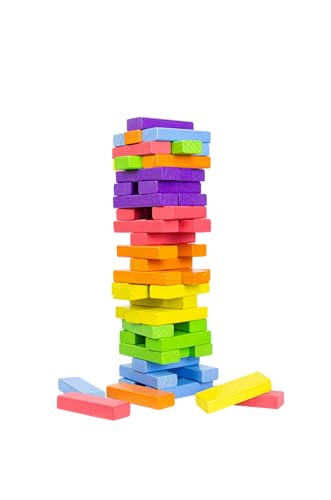 Igroteco Wooden Balance Tower - Skill Game for Teenagers & Adults from 14 Years - Promotes Concentration, Logic & Fun in Group - Image 2
