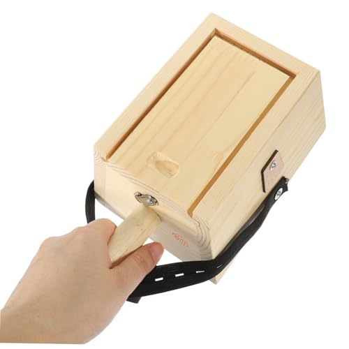 Caja portátil para moxibustión de madera, resistente a altas temperaturas, para cuidado corporal en espalda, cuello y abdomen, herramienta práctica para masaje en el hogar miniatura 4