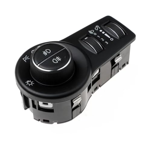 Interruptor de faros de 10 pines para Jeep Cherokee y Chrysler 2014-2018 6