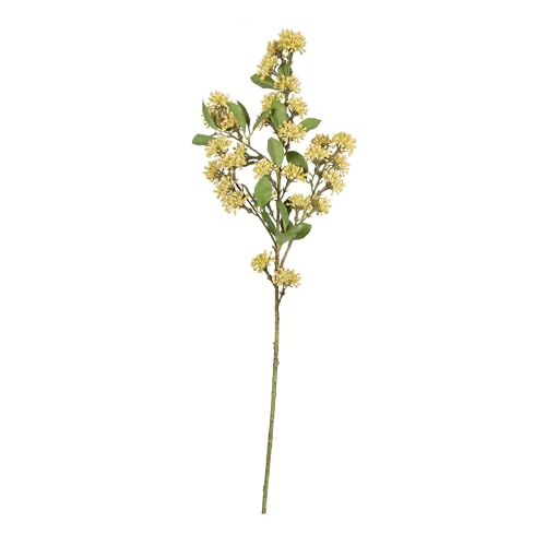 Vickerman 31" Bumblebee Yellow Artificial Wild Berry Spray, 2 per Bag.