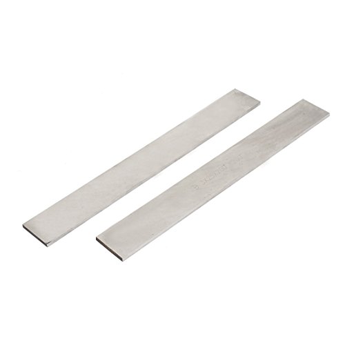 uxcell 2Pcs Metalworking HSS Cutting Boring Lathe Tool Bit 3mm x 25mm x 200mm